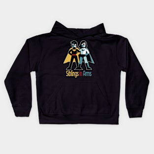 Guardians Together - Sibling Superhero Squad Kids Hoodie